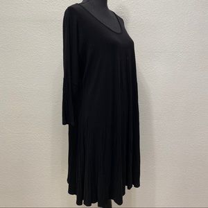 Long Sleeve Flowy Midi Dress